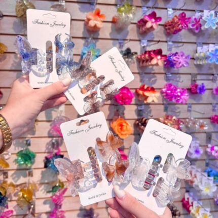 GANCHO X3 MARIPOSA Y CAYENAS MINI